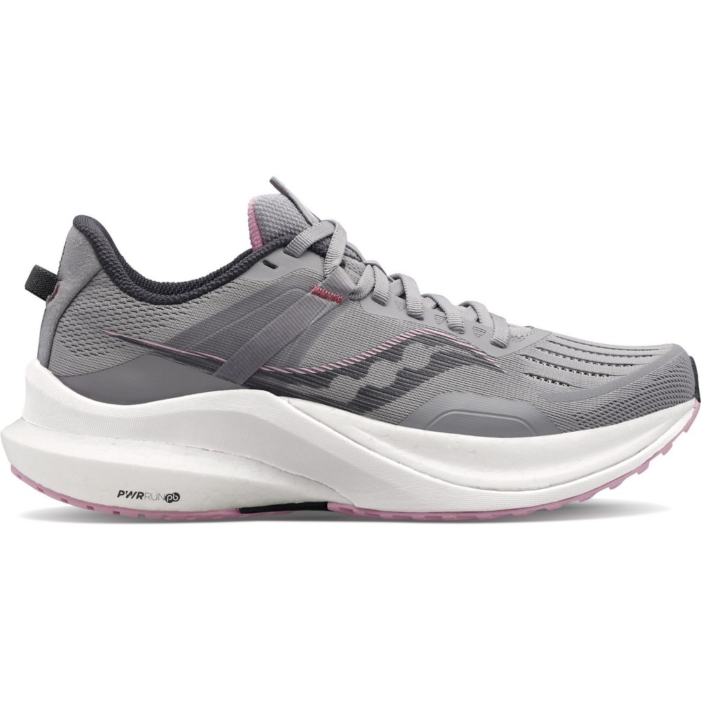 Saucony® (Women's 6.5‎ WIDE) TEMPUS Running Shoes in Alloy/Quartz - $160